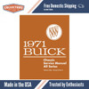 Service Manual for 1971 Buick Chassis All Models