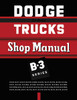 Service Manual for 1951-1952 Dodge Truck B3