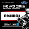 Digital Service Manuals for 1964 Lincoln Digital Service Manuals for 1964 Lincoln