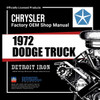 Digital Shop Manual and Resources for 1972 Dodge Truck