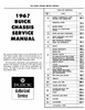 Service Manual for 1967 Buick Chassis All Models