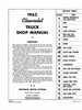 Service Manual for 1963 Chevrolet Truck Service Manual for 1963 Chevrolet Truck