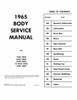 Service Manual for 1965 Chevrolet Chevelle, Nova, Corvair Service Manual for 1965 Chevrolet Chevelle, Nova, Corvair