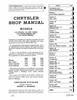 Service Manual for 1954 Chrysler
