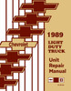 Service Manual for 1989 Chevy Light Duty Truck