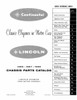 Parts Catalog for 1956-1958 Lincoln Parts Catalog for 1956-1958 Lincoln