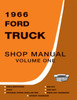 Service Manual for 1966 Ford Truck 4 Vol Set Service Manual for 1966 Ford Truck 4 Vol Set