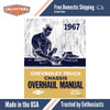 Chassis Service Manual for 1967 Chevy Truck Series 10-60