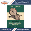 Transmission Service Manual for 1958 Edsel