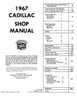 Service Manual for 1967 Cadillac Service Manual for 1967 Cadillac