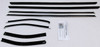 Window Sweeps Felt Kit Weatherstrip for Oldsmobile Cutlass Notchback - Front, Rear, Left, Right Inner & Outer Area - 8 Pieces