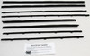 1962-1965 Chevy II Nova Window Sweeps Felt Kit for 2 Door Hardtop - Front, Rear, Left & Right Inner/Outer Weatherstrip Set 1962-1965 Chevy II Nova Window Sweeps Felt Kit for 2 Door Hardtop - Front, Rear, Left & Right Inner/Outer Weatherstrip Set