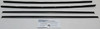 1967-1971 Ford Thunderbird Window Sweeps Felt Kit Weatherstrip Replacement for Hardtop - Front, Left, Right Inner & Outer