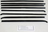 1970-1971 Dodge Dart Window Sweeps Felt Kit for 2Dr Coupe - Authentic Weatherstrip Set, Front Rear Left Right Inner Outer 1970-1971 Dodge Dart Window Sweeps Felt Kit for 2Dr Coupe - Authentic Weatherstrip Set, Front Rear Left Right Inner Outer
