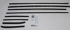 Window Sweeps Felt Kit Weatherstrip for Vintage Ford Thunderbird - 8 Piece Set, Inner & Outer Seals to Reduce Rattling