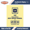 Body Shop Manual for 1987 Fisher