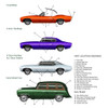 Window Sweeps Feltkit Weatherstrip for 1970-1972 Chevrolet Monte Carlo 8Pc