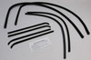 1960-1963 Chevrolet GMC Truck Window Sweeps Felt Kit Weatherstrip Inner Outer Front Left Right 8 Piece Set United States Made 1960-1963 Chevrolet GMC Truck Window Sweeps Felt Kit Weatherstrip Inner Outer Front Left Right 8 Piece Set United States Made
