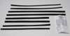 Window Sweeps Felt Kit for 1962 Plymouth Valiant Hardtop - Front, Rear, Left & Right Weatherstrip Set (8 Pieces)