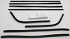 Window Sweeps Felt Kit Belt Line Weatherstrip for Plymouth Barracuda 1964-1966 Hardtop Authentic Parts Set of 8 Pieces