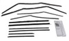 Window Sweeps Felt Kit for 1958 Chevrolet Bel Air 4 Door Hardtop OEM USA Made