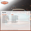 Window Sweeps Felt Kit Weatherstrip for 1967-1972 Chevy GMC Truck 2 Door Pickup
