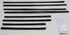 Window Sweeps Felt Kit Belt Line Weatherstrip for Mopar A-Body 1963-1966 Convertible - Authentic Vintage Car Part