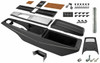 Console Unassembled Kit for 1970-1972 Chevrolet Monte Carlo 4 Speed Kit Console Unassembled Kit for 1970-1972 Chevrolet Monte Carlo 4 Speed Kit