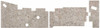 Underdash Insulation for 1968-72 Buick Chevrolet Oldsmobile Pontiac A-Body Each
