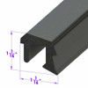 Roof Rail Seal for Universal Applications 1 Piece Rear EDMP Rubber LP 110-MB