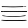 Door Window Belt Weatherstrip for 1998-2004 Chevrolet Corvette 4Pc. Right & Left