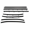 Door Window Belt Weatherstrip for 1968-1968 Chevrolet Chevelle 8 Piece Front