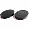 Clutch & Brake Pedal Pads for Universal Applications 2 Piece EDMP Rubber
