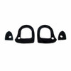 Exterior Door Handle Pad for 1965-1966 Ford Mustang 2 Piece Right and Left