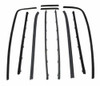 Door Window Belt Weatherstrip for 1958-1958 Chevrolet Impala 10 Piece Front