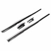 Vent Window Seal for 1953-1954 Chevrolet Bel Air Convertible 2 Piece Front,R&L