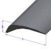 Bumper Seal for 1949-1951 Lincoln 9EL Series 1 Piece EPDM Rubber LP 109-L/FT