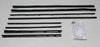 Door Window Belt Weatherstrip for 1962-1965 Chevrolet Chevy II 8 Piece 
