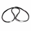 Door Window Seal for 1946-1961 Willys Station Wagon 1 Piece Rear-Rear