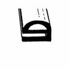 Door Window Seal for 1970-1974 Dodge Challenger 1 Piece Rear EPDM Rubber