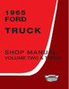 Service Manual for 1965 Ford Truck 3 Vol Set Service Manual for 1965 Ford Truck 3 Vol Set