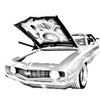 Hood To Cowl Weatherstrip Seal, Second Series for 55-60 Buick/Chevy/GMC/Olds/Pon Hood To Cowl Weatherstrip Seal, Second Series for 55-60 Buick/Chevy/GMC/Olds/Pon