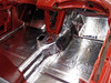 Sound Deadener Floor Insulation Kit for 1970-1976 Plymouth Duster