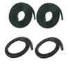 Door Rubber Weatherstrip Seal, Left and Right Hand for 60-61 Chevrolet C/K Picku