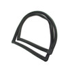 Quarter Window Weatherstrip Seal, Right Hand With Trim Groove for 1966-1977 Ford Quarter Window Weatherstrip Seal, Right Hand With Trim Groove for 1966-1977 Ford