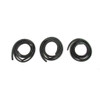 Weatherstrip Seal Kit for Chevrolet/GMC, Left & Right Hand, 3rd Door 3pc. EPDM Rubber, Easy Installation, Quieter Ride Weatherstrip Seal Kit for Chevrolet/GMC, Left & Right Hand, 3rd Door 3pc. EPDM Rubber, Easy Installation, Quieter Ride