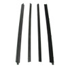 Window Sweeps Felt Kit for 76-95 Jeep Front Left & Right Hand Windows - OEM Quality Weatherstrip Replacement Kit