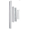 Window Sweeps Felt Kit Belt Line Weatherstrip for Chevrolet/GMC Vintage Cars - Complete 8-Piece Set for 1951-1955 Models