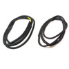 Weatherstrip Seal Kit for Toyota 4Runner, T100 Pickup, and Pickup Models - Left and Right Hand 2pc. - Fits 1989-1995