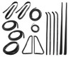 Weatherstrip Seal Kit for GMC Chevrolet 1960-1966, Protect Your Vehicle's Interior, Reduce Noise Level, Made in the US